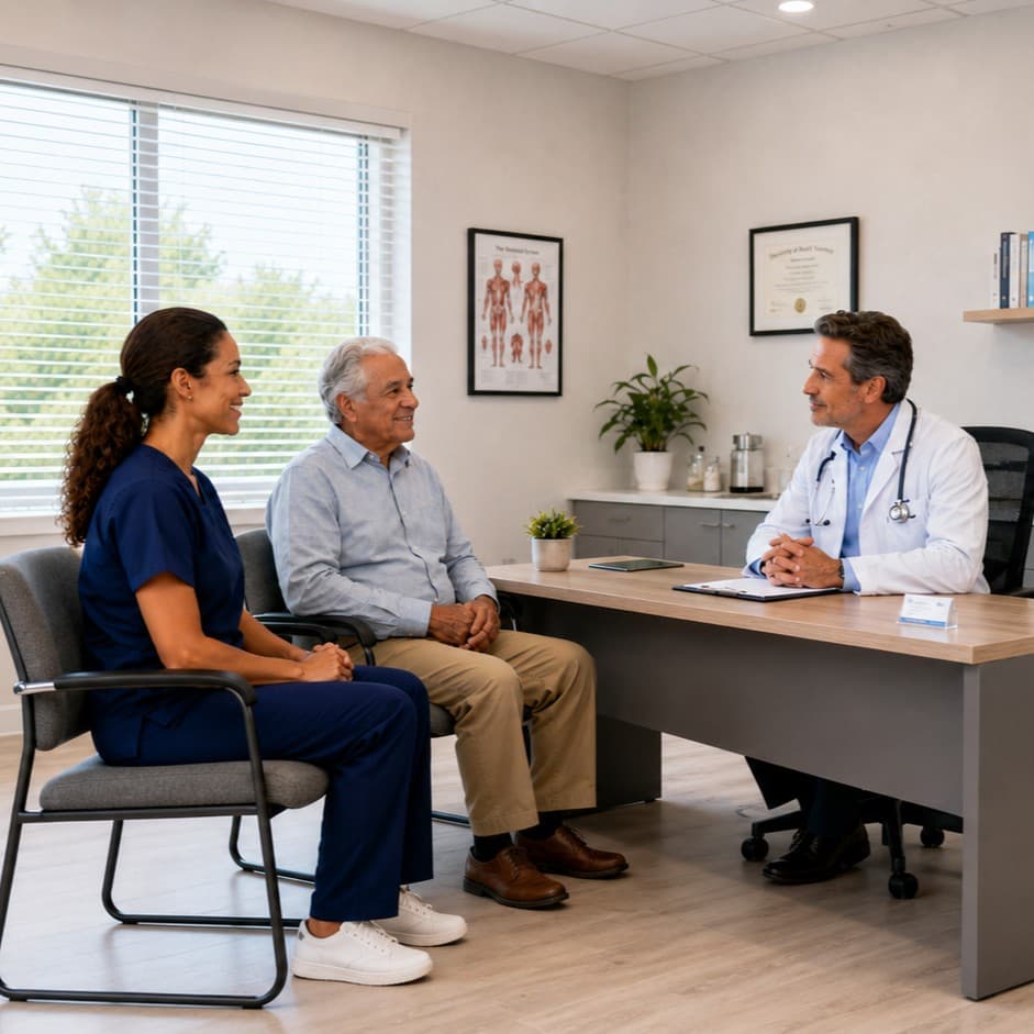 Acompanhamento médico profissional